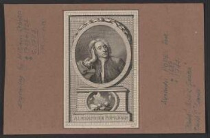 Porträt Alexander Pope (1688-1744)