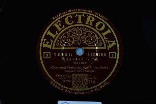 Requiem : Dies Irae (1. Teil); "Dies Irae" / Verdi