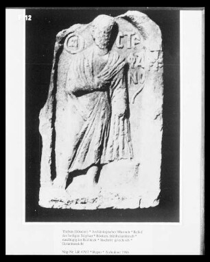 Relief des heiligen Stephan