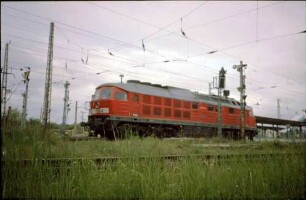 Angermünde Lok 232 536 Lz Ausfahrsignale