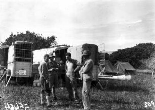 Expeditionsteilnehmer : Expeditionsmitglieder im Expeditionslager