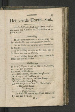 Het vierde Hoofd - Stuk.