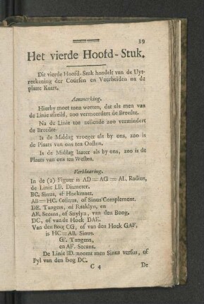 Het vierde Hoofd - Stuk.