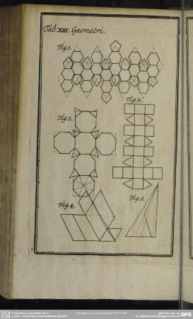 Tab. XIII. Geometri