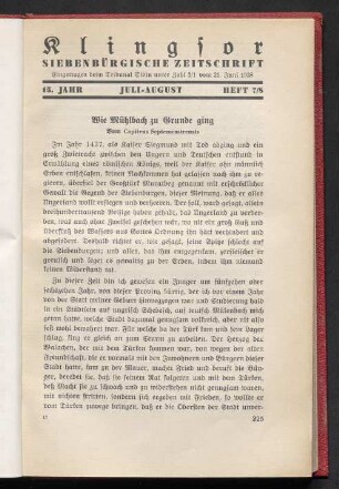 Heft 7-8 (Juli und August)