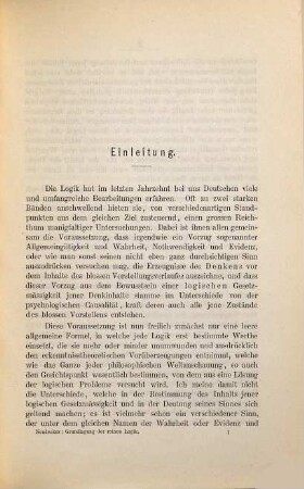Grundlegung der reinen Logik : ein Beitrag zur Lösung der logischen Frage ; [der Alma Julia-Maximiliana zu ihrem dreihundertjährigen Jubiläum gewidmet vom K. Realgymnasium Würzburg]