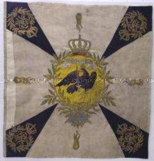 Fahne vom Leib-Grenadier-Regiment König Friedrich Wilhelm III. (1. Brandenburgisches) Nr. 8, I. Bataillon (GR 8/I)