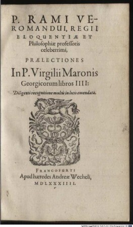 Priores duo Libri Georgicorum