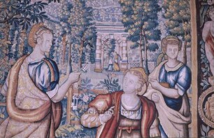 Schloß Reinbek: Festsaal: Wandteppich