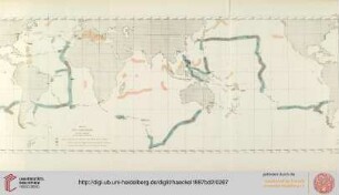 Karte (Track of H.M.S. Challenger)