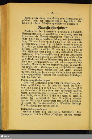 Steuerstrafverfahren