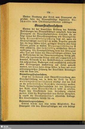Steuerstrafverfahren