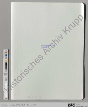 Schreiben von Alfred Krupp zur Patentannahme an Alfred Longsdon, die Prokura und Friedrich Alfred Krupp (englische Übersetzung)