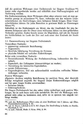 1.3. Zusammenfassung zur längeren Freiheitsstrafe