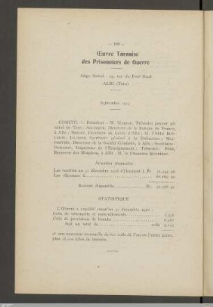 T - Y: Tarn, Tarn-et-Garonne, Var, Tunisie, Vaucluse, Vendée, Vosges, Yonne