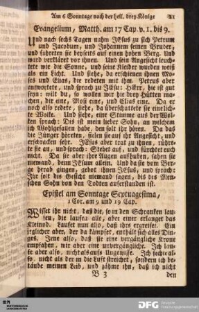 [Septuagesima bis Pfingsten]