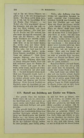 119. Rudolf von Habsburg und Ottokar von Böhmen