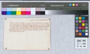 Quittung Johannes Vygeners, Kapellans zu Neustadt, für Gerhard von Kleve über 24 oberländische Gulden, ausgezahlt durch den Vogt zu Neustadt Hedenrich Hunt van Rebbelyngerode. Original eigenhändig, unbesiegelt. Das Monats- und Tagesdatum mit anderer Tinte überschrieben, statt Januar 6.