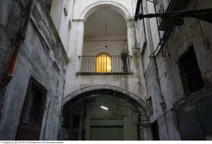 Palazzo Ludovico di Bux, Innenhof