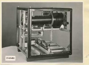 UKW Spektrometer, Gestell, Foto 1954