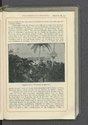Faktorei von C. Woermann in Kamerun.