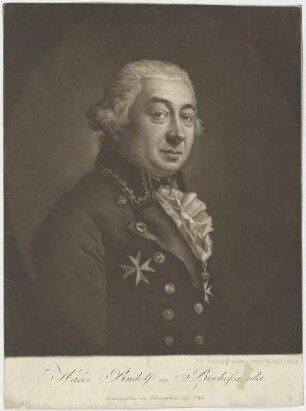Bildnis des Hans Rudolf von Bischofswerder
