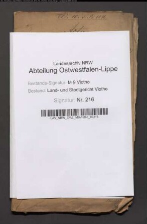 Erblasser: Wiemann, Henriette, geb. Nolting: