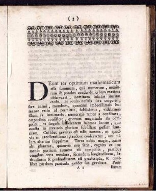 Mathesin in Vita Humana Necessariam.