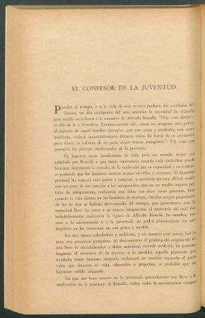 El confesor de la juventud