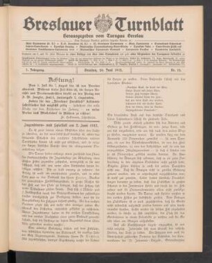1912, Nr. 12 (20. Juni)