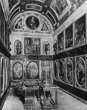 Florenz, Palazzo Vecchio (Palazzo della Signoria), Studiolo di Francesco I dei Medici (Studierzimmer Francesco I), Fresken von Vasari und seiner Schule; Vasari, Giorgio