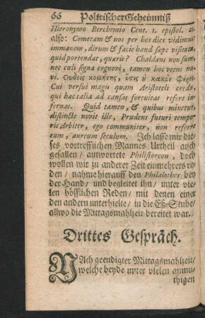 Drittes Gespräch