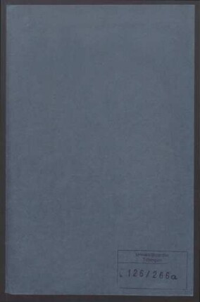 Karl Heim (1958-1874). Personalakte des Lehrkörpers : Akte betreffend Karl Heim, ordentlicher Professor für Glaubens- und Sittenlehre sowie neutestamentliche Exegese