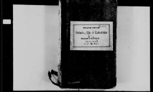 Karlsruhe, Stadtteil Knielingen, evangelische Gemeinde: Standesbuch 1830-1845