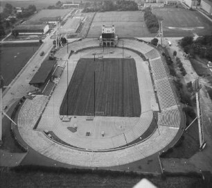 Hauptstadion im Sportforum Chemnitz : Blickrichtung Süden