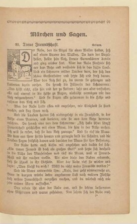 Märchen und Sagen.