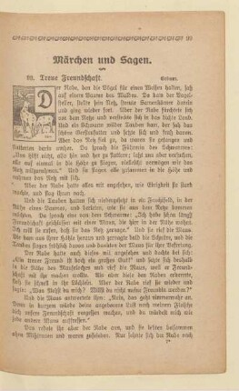 Märchen und Sagen.