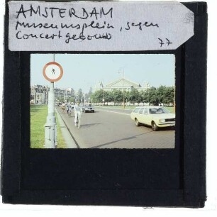 Amsterdam, Museumsplein,Amsterdam, Concertgebouw (Konzertgebäude)