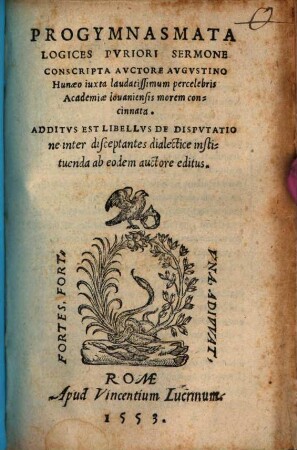 Progymnasmata Logices