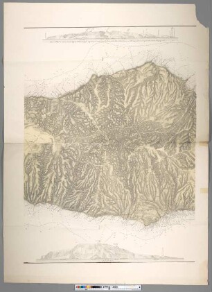 Carta Geo-Hydrographica da Ilha da Madeira e dos Ilheus Baixos Adjacentes : [mittlerer Teil]