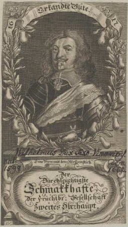 Bildnis von Wilhelm IV., Herzog von Sachsen-Weimar