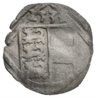 Fundmünze, Pfennig (einseitig), 1533