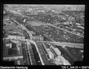 Luftbild Hamm- Eilbek- Wandsbek