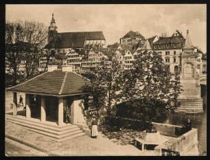 PA 6200, Neckarpartie mit Stiftskirche (Karte: Verlag Fritz Schimpf)