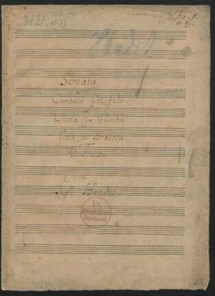 Sonaten; vla da gamba, cemb; C-Dur; HWV deest