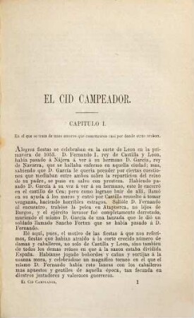 El Cid Campeador : novela historica original