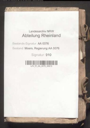 Konstitutions- und Verhörprotokolle