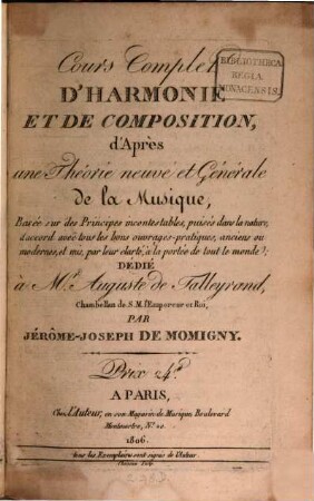 Cours complet d'harmonie et de composition : d'après une théorie neuve et générale de la musique, basée sur des principes incontestables, ..., [3]