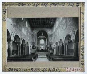 Oberzell, St. Georg (Reichenau-Oberzell) : Innenansicht, Blick nach O
