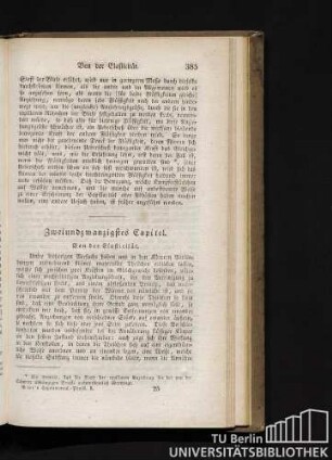 Zweiundzwanzigstes Capitel. Von der Elasticität.